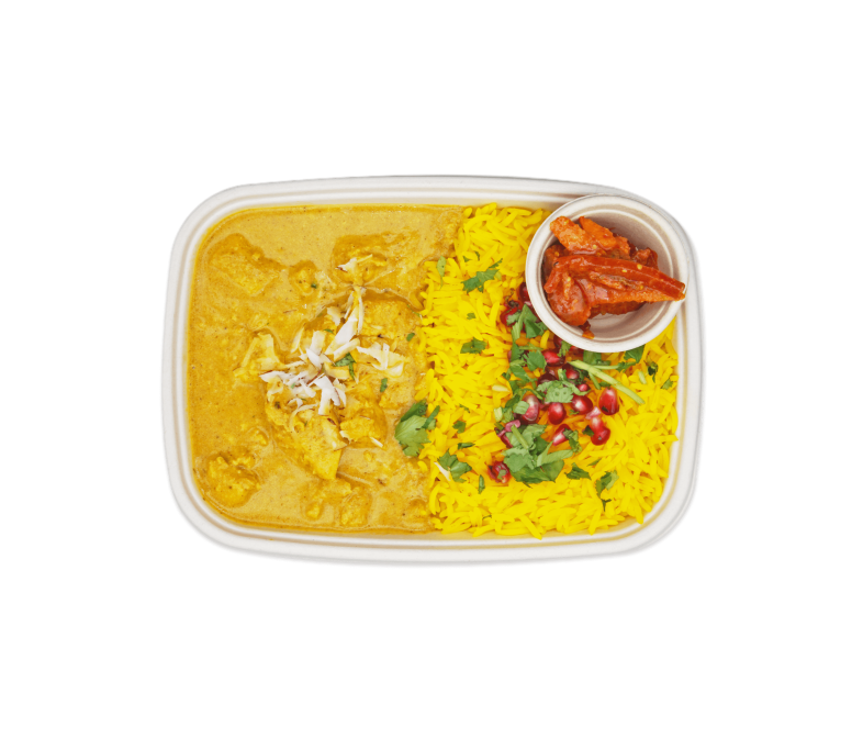 Chicken Madras in Kokos-Curry-Sauce
